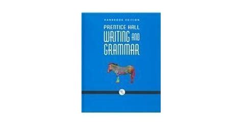 ta; hf. . Prentice hall writing and grammar grade 7 answer key pdf